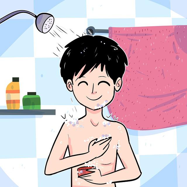 Vyrážka po sprchování: Jak předcházet?