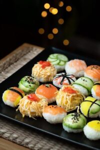 Sushi: Jaké potraviny potřebujete?